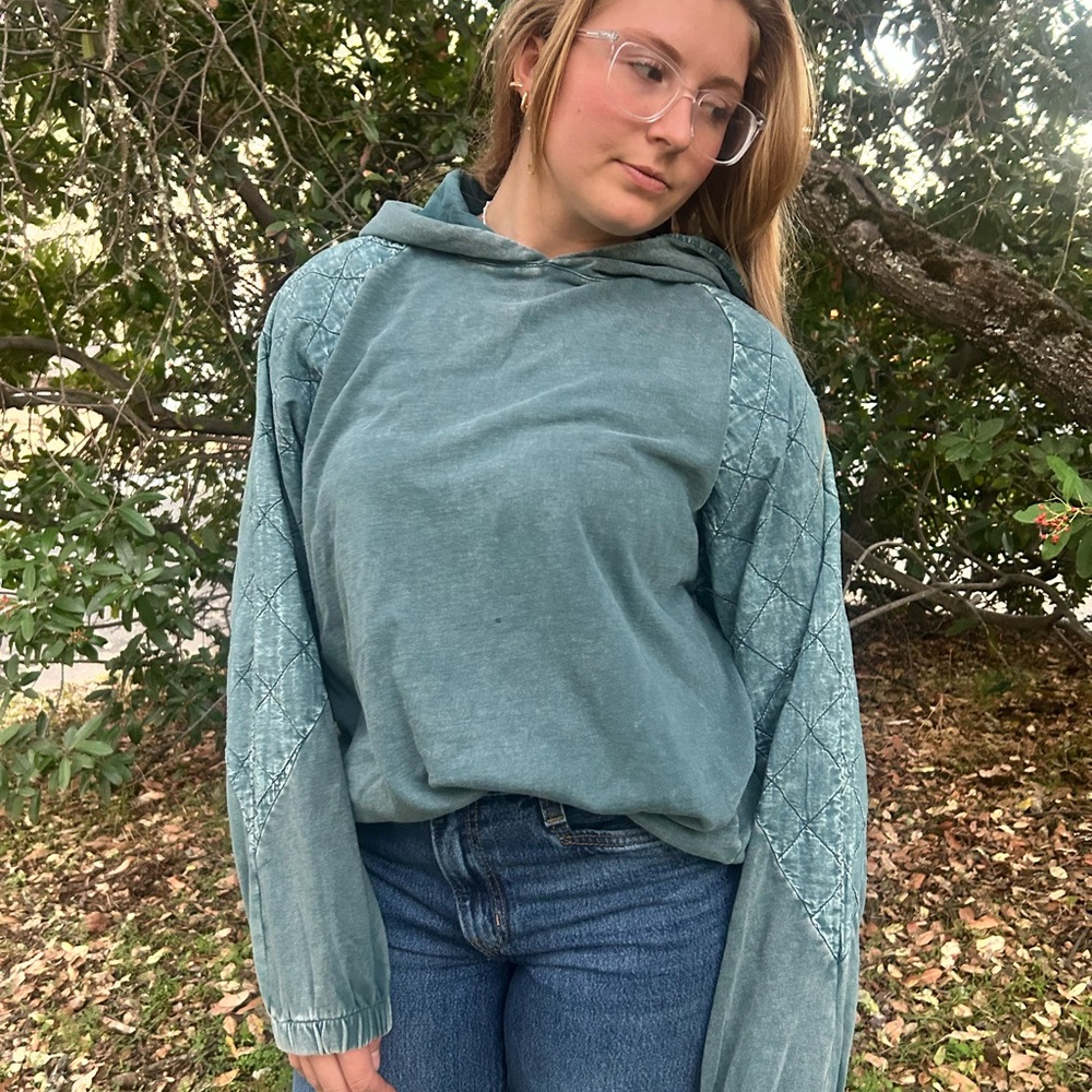 Women's Teal Hoodie
